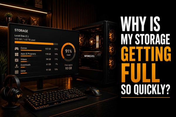 Why Is My Storage Getting Full So Quickly?