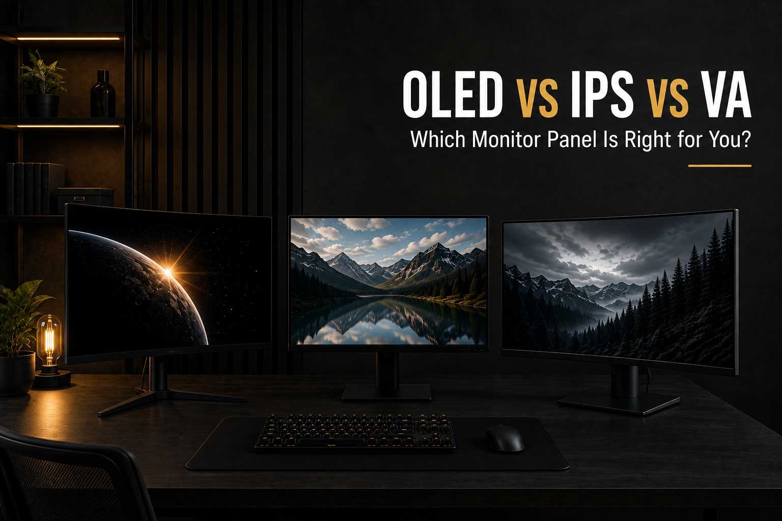 OLED vs IPS vs VA: Which Monitor Panel Is Right for You?