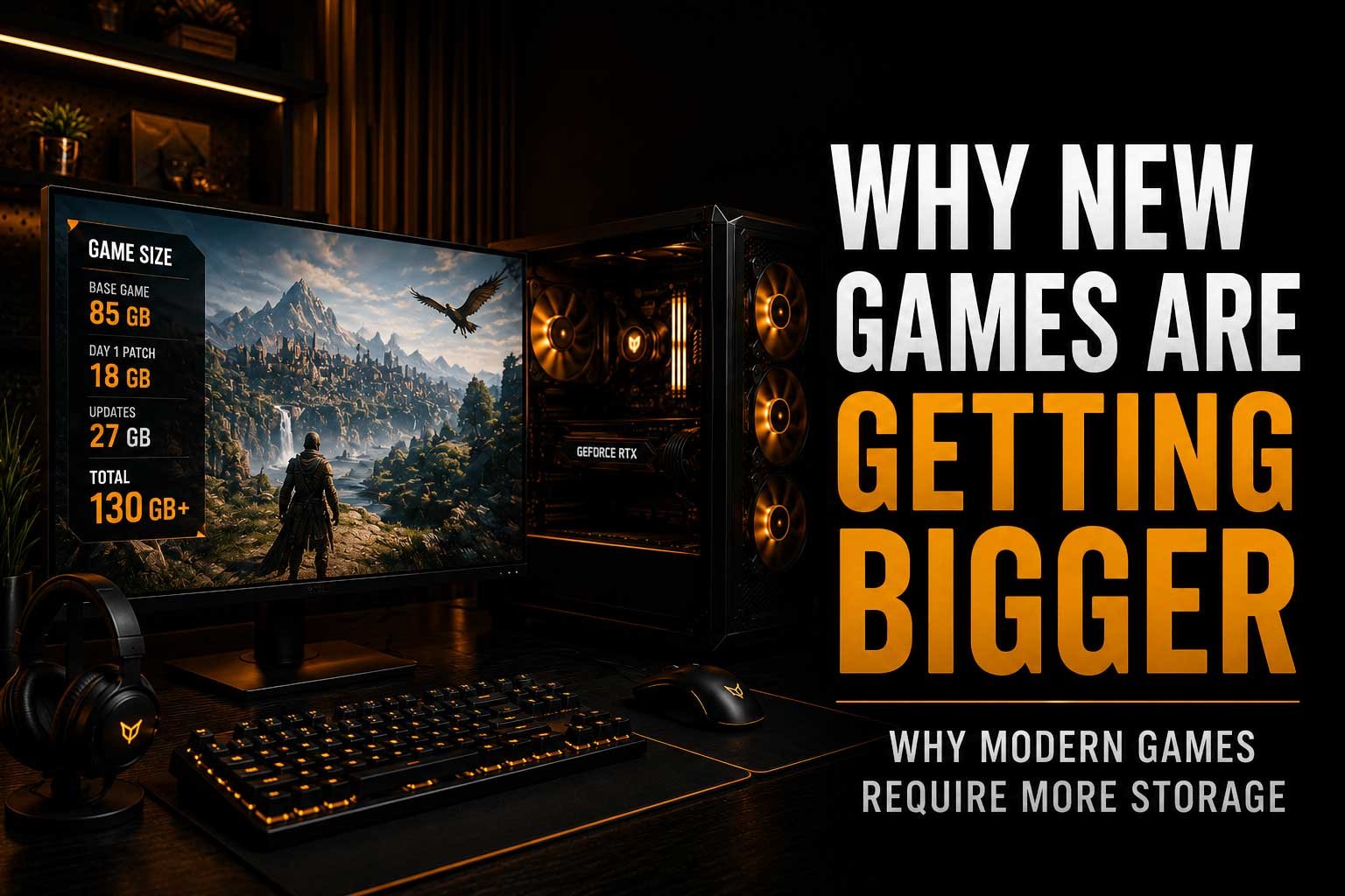 Why Are Modern Games Getting So Large?
