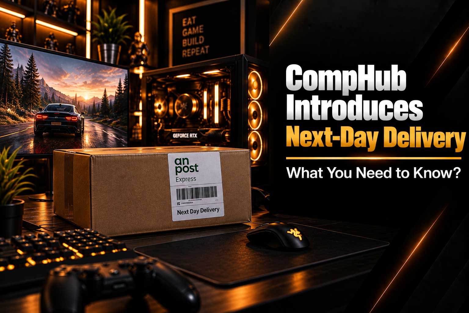 CompHub Introduces Next-Day Delivery: What You Need to Know
