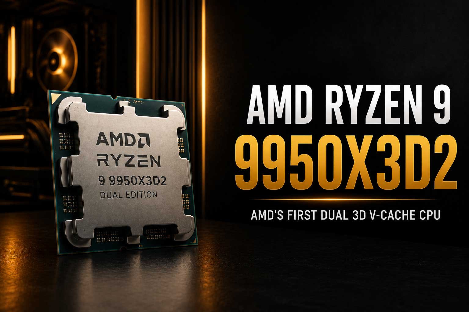 AMD Ryzen 9 9950X3D2: AMD Launches Its First Dual 3D V-Cache Desktop CPU