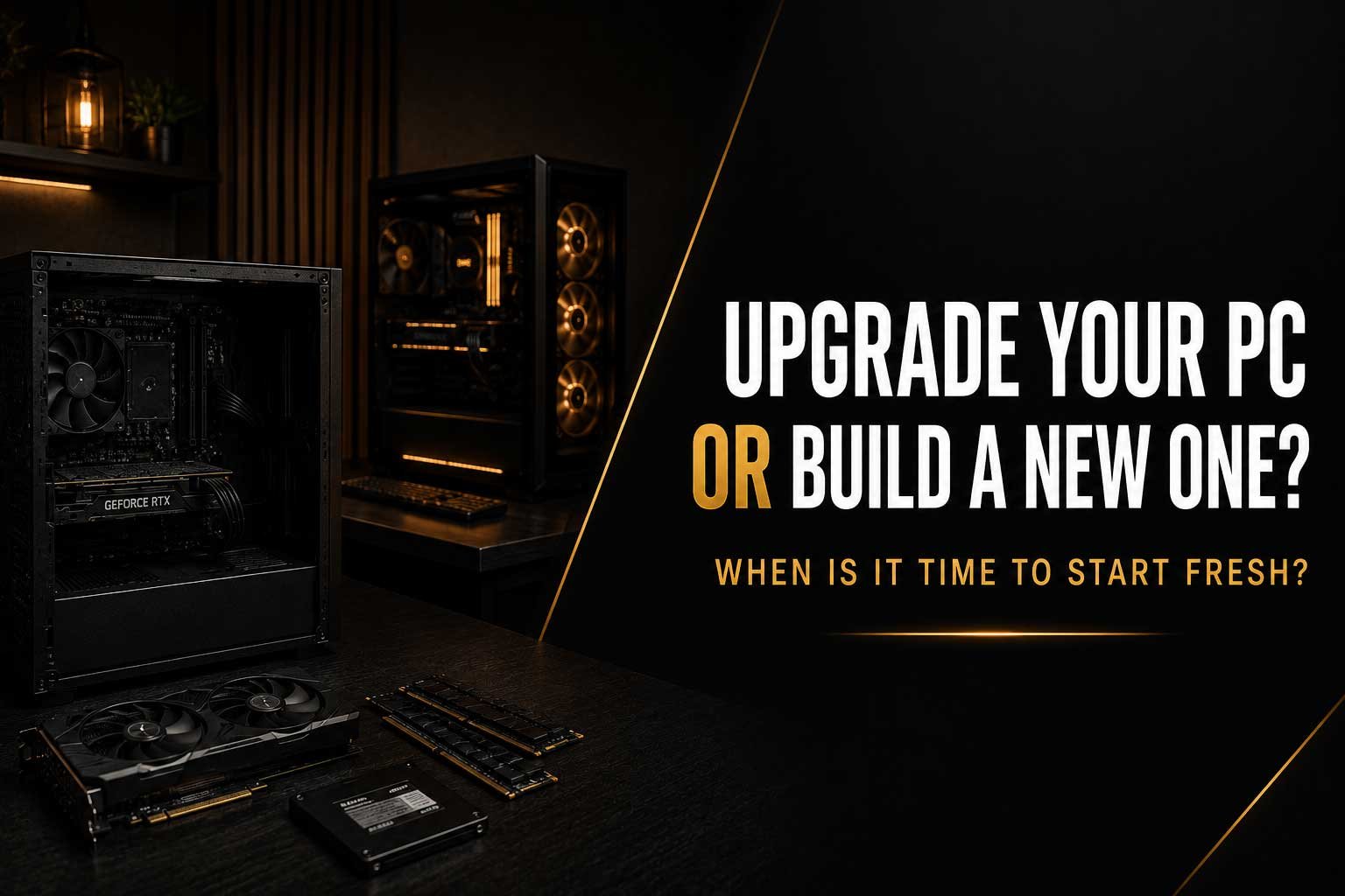 Should You Upgrade Your PC or Build a New One? A Complete Guide